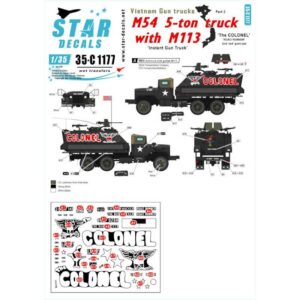 VIETNAM GUN TRUCKS M54 5-TON TRUCK WITH M113 THE COLONEL