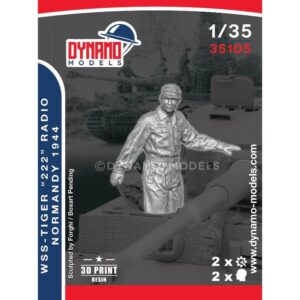 WSS - Tiger ' 222 ' Commander Normandy 1944 No.3