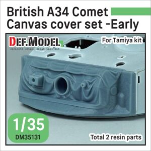 WWII British A34 Comet Canvas cover set- Early (for 1/35 Tamiya kit)