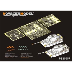 WWII German King Tiger (Henschel Turret) (For HOBBYBOSS 84533) - VOYAGER MODELS