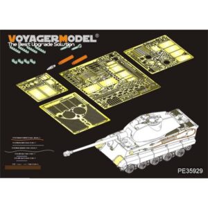 WWII German King Tiger (Porsche Turret) (HOBBYBOSS 84530) - VOYAGER MODELS