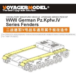 WWII German Pz.Kpfw. IV Series Fenders (For Dragon / Tamiya) - VOYAGER MODELS