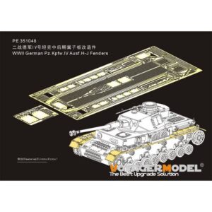 WWII German Pz.Kpfw.IV Ausf.H-J Fenders (FOR BORDER/RFM/DML) - VOYAGER MODELS