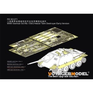 WWII German Sd.Kfz.138/2 Hetzer Tank Destroyer Early Version (For TAKOM) - VOYAGER MODELS