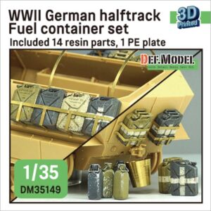 WWII German Sd.kfz.251 Ausf.C/D Extra Fuel can holder set (for Academy, Dragon, Afvclub 1/35)