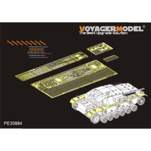 WWII German StuG.III Ausf.A-D fenders (For DRAGON) - VOYAGER MODELS