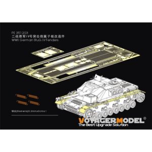 WWII German StuG.IV Fenders (For RFM 5060) - VOYAGER MODELS