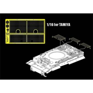 WWII German Tiger I grills (FOR TAMIYA) - VOYAGER MODELS