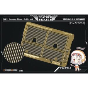 WWII German Tiger I Grills set (ZVEZDA) - VOYAGER MODELS