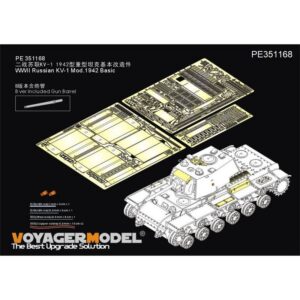 WWII Russian KV-1 Mod.1942 Basic (TRUMPETER 09597) - VOYAGER MODELS