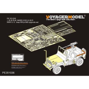 WWII U.S. Jeep Willys MB upgrade set (MENG VS-011) - VOYAGER MODELS