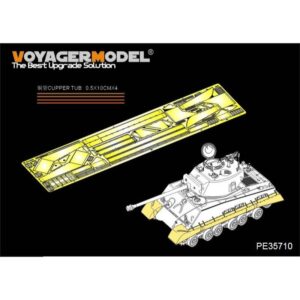 WWII US M4A3E8 Sherman Fenders/Track Cover (For TAMIYA 25175) - VOYAGER MODELS
