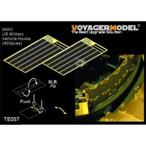 WWII US Military Vehicle Hooks (400pces) (For ALL) - VOYAGER MODELS