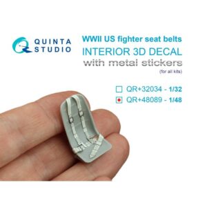 WWII US seat belts (with metal buckles) (All kits) - 1/48