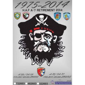 H.A.F A-7 retirement plane - 1/72