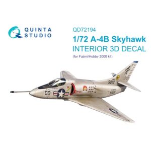 A-4B 3D-Printed & coloured Interior on decal paper (Fujimi/Hobby 2000)