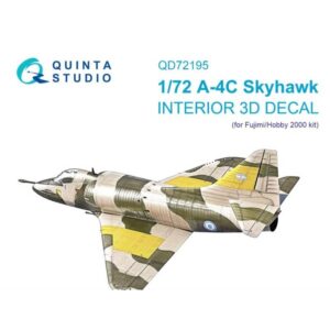 A-4C 3D-Printed & coloured Interior on decal paper (Fujimi/Hobby 2000)