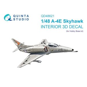 A-4E Skyhawk 3D-Printed & coloured Interior on decal paper (Hobby Boss)
