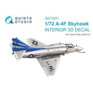 A-4F 3D-Printed & coloured Interior on decal paper (Fujimi/Hobby 2000)