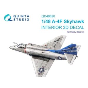 A-4F Skyhawk 3D-Printed & coloured Interior on decal paper (Hobby Boss)