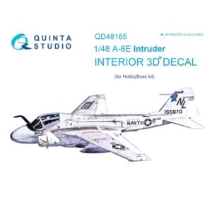 A-6E Intruder 3D-Printed & coloured Interior on decal paper (HobbyBoss)