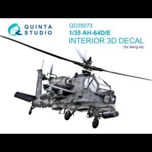 AH-64D/E 3D-Printed & coloured Interior on decal paper (Meng)