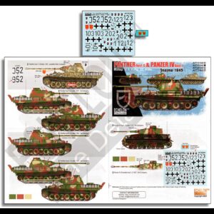 9. Pz.Rgt. 25. Pz.Div. Panthers & Panzer IVs Znojmo 1945