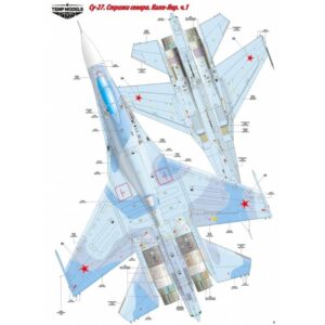 DECALS FOR SU-27 GUARDIANS OF THE NORTH. KILP-YAVR. PART 1 - 1/48