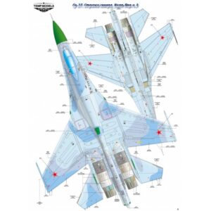 DECALS FOR SU-27 GUARDIANS OF THE NORTH. KILP-YAVR. PART 3 - 1/48