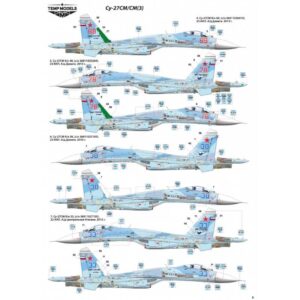 DECALS FOR SU-27SM/SM(3) -1/48