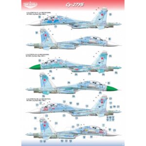 DECALS FOR SU-27UB -1/48