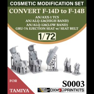 F-14B Conversion set (Converting Tamiya F-14D to F-14B) - 1/72