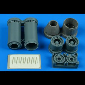 F-14D Tomcat exhasut nozzles - varied