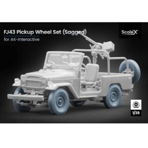FJ43 pickup Sagged wheel set