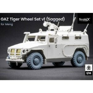 GAZ Tiger V1 Sagged wheel set