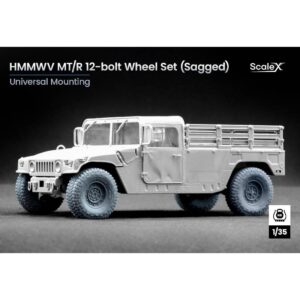 HMMWV MT/R 12-bolt Sagged wheel set
