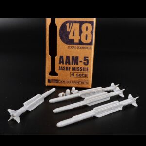 JASDF AAM-5 Air to Air Missiles kits (4 sets) - 1/48