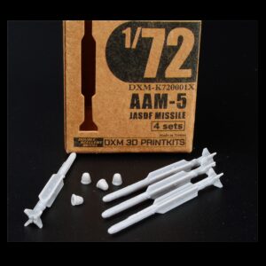 JASDF AAM-5 Air to Air Missiles kits (4 sets) - 1/72
