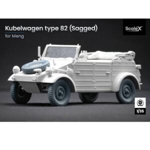 Kubelwagen type 82 Sagged wheel set