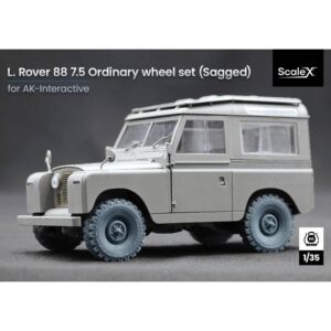 Land Rover 88 6.5 big Sagged wheel set