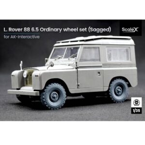 Land Rover 88 6.5 small Sagged wheel set