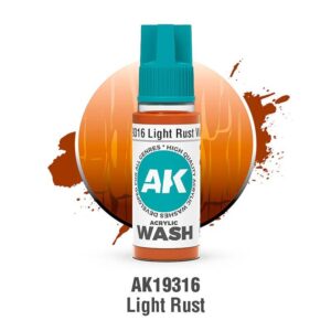 LIGHT RUST WASH - AK INTERACTIVE