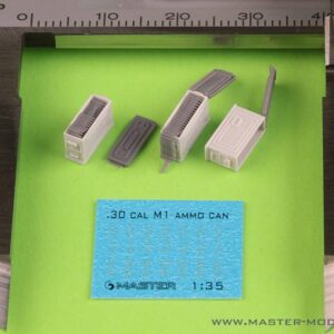 M1 ammunition cans for Browning M1919 (6 pcs) - OPENED
