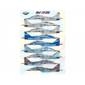 MIG-29К/CUBE Decal sheet - 1/48