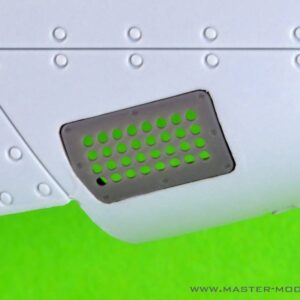 P-51 Mustang - carburator air filter cover - standard holed type (for Airfix)