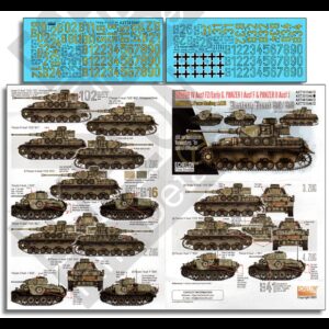 Pz-Abt z.b.V. 66 Panzer I Fs, II Js & IV F2/Gs