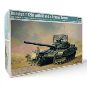 Russian T-72B1 with KTM-6 & Grating Armour