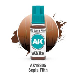 SEPIA FILTH WASH - AK INTERACTIVE