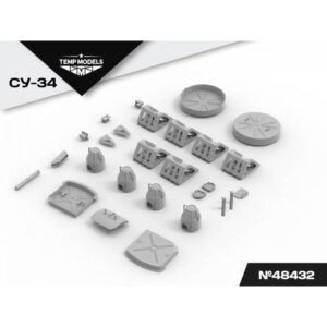 SET OF BUCKLES FOR SU-34 (EXTENDED) - 1/48