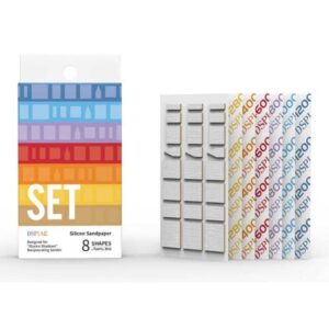Silicon Sandpaper Set 180-1200 grit